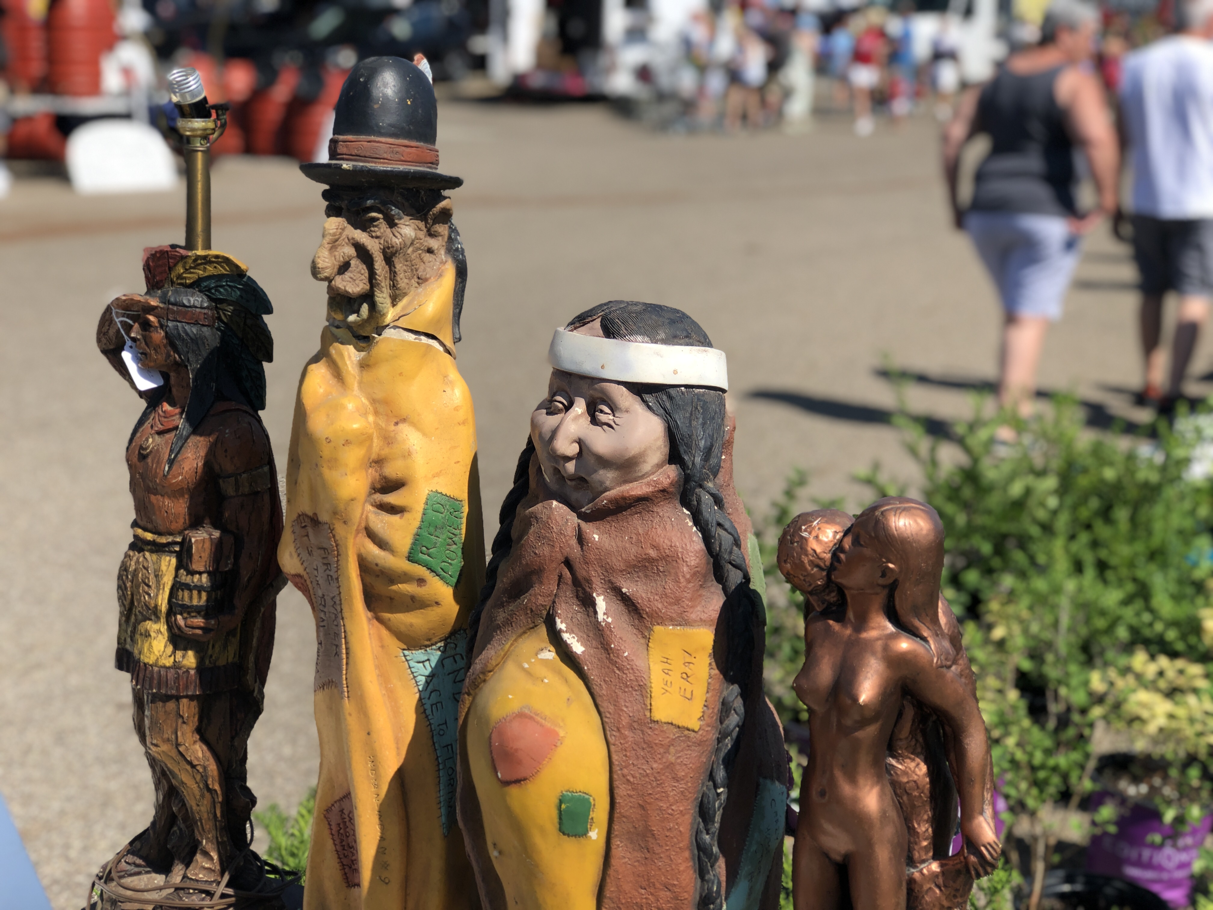 carved wood figurines