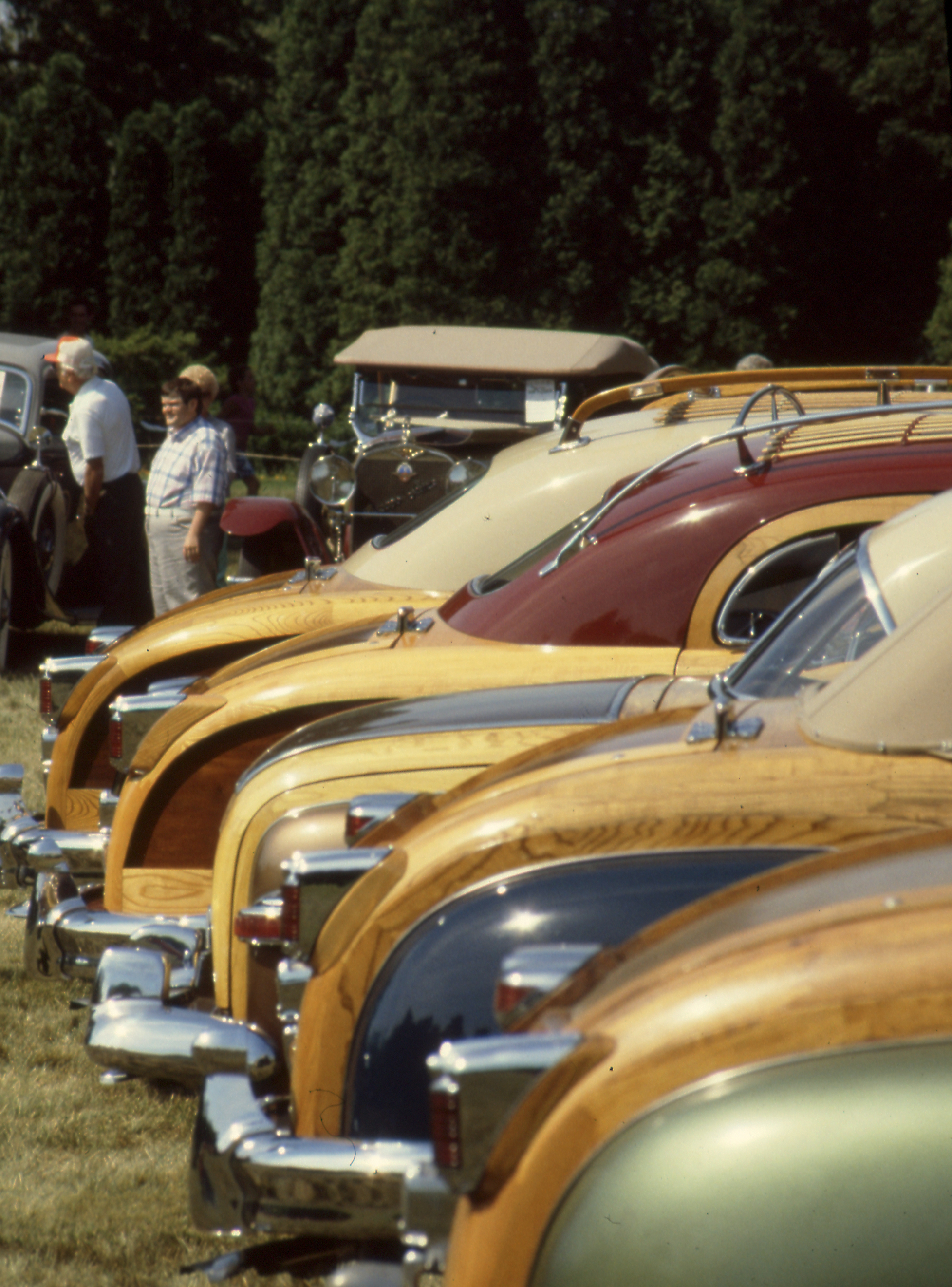 Stan Hywet 1988 Car Show woodies